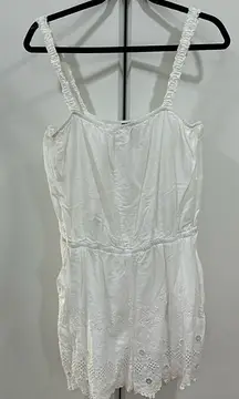 Express embroidered romper