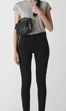 Whistles Black Skinny Jeans Denim Dark Wash Size‎ 26