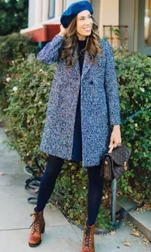 J.Crew NWT. Tall  wool tweed coat