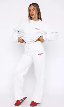 Capsule 9 Rodeo Crew Oversized Sweater Grey Marle, Plus, Wideleg Sweatpants 