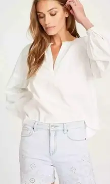 Driftwood Lulu Embroidered Eyelet‎ Jean Shorts Size 27