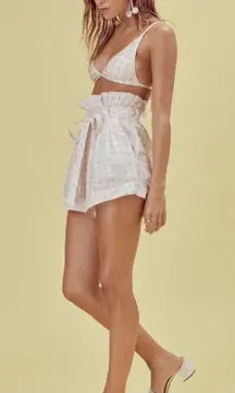 NBW For Love & Lemons Lotti Gingham Shorts
