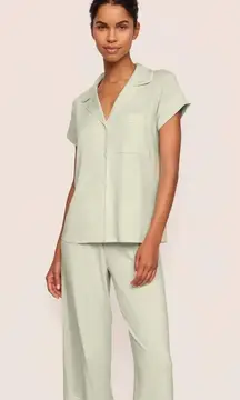 Eberjey Gisele Short Sleeve Cropped PJ Set