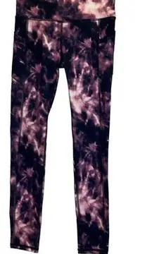 Gaiam NWT New Purple Om Fit 7/8 High Rise Leggings Sz XS