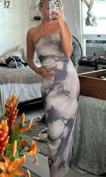 Strapless Long Dress 