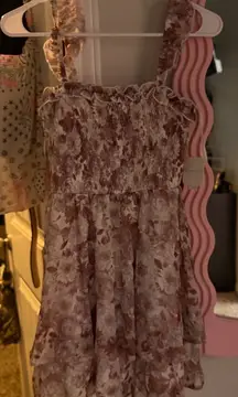 Altered State Floral Ruffle Dress