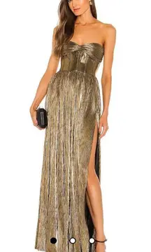 Gold Metallic Dress