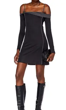 Diesel D-Rappy Off The Shoulder Dress Medium