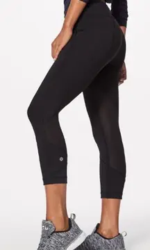 Lululemon Pace Rival Crop Black Leggings