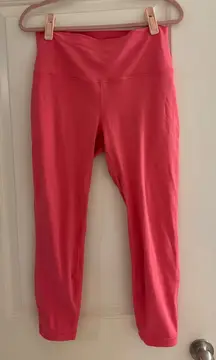 Pink/Coral Lululemon Leggings