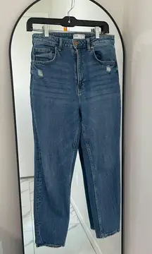 Bershka Blue Denim  Jeans