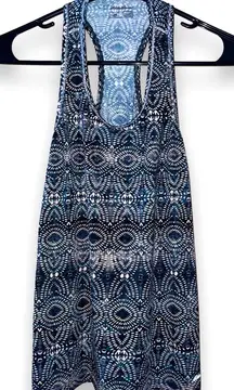 🪩4/$20!! Eddie Bauer Racerback Athletic Tank Top with Mandala Design Sz Medium