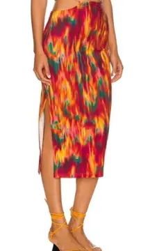 WeWoreWhat Cutout Midi Skirt
