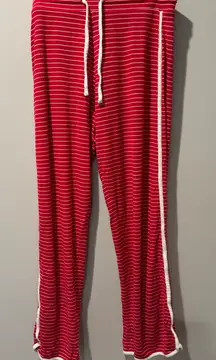 Vineyard Vines Red White Striped Lounge Pants pajama pants  Size small