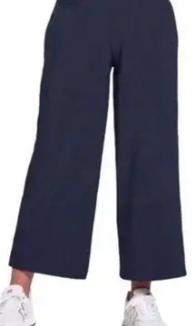 Calia NWT Journey collection mid rise wide crop pants small