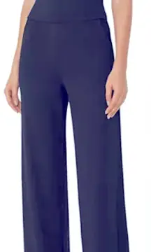 Reiss Raffi Off-the-Shoulder Wide-Leg Jumpsuit‎ Royal Blue Size 8