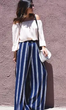 Bar 111 weighted flowey wide leg pants