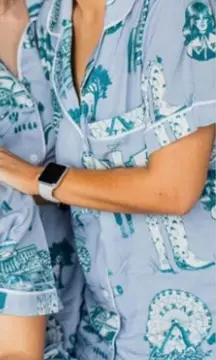 Katie Kime Dallas Toile Pajama Short Set – Women’s Size M