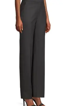 Elie Tahari Leena Dotted Plain Weave Suit Trousers