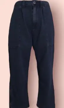 Urban Outfitters BDG Drop Crotch Cropped Trouser Pants Size 6 New