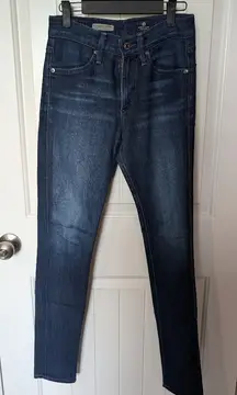 ADRIANO GOLDSCHMIED AG Farrah Skinny High Rise Jean W26 Medium Wash