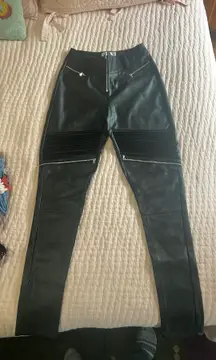 Leather Pant Black