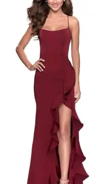 Burgundy Prom Dress