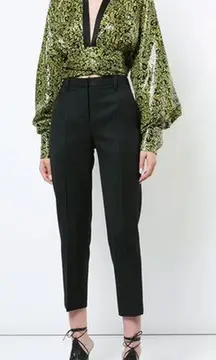 Diane von Furstenberg NEW w/ Tags‎ DVF Keyhole Windsor Chrome Blouse Size 2