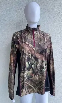 Mossy Oak | Gander Mountain Guide Series Women’s Pink Camo Top | Ladies Large