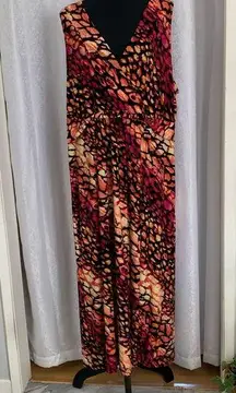 MAGGIE BARNES Maxi Dress Sz: 2X