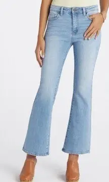 JUST USA Zadie High Rise Flare Jean Light wash Size 6 / 28 STITCH FIX