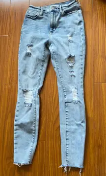 PacSun Distressed High Rise Jegging