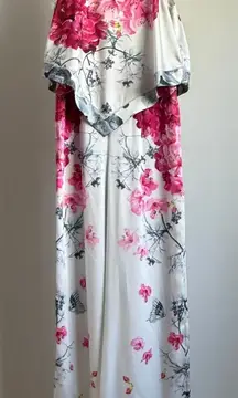 Ted Baker London Women's Floral Print Sleeveless Jumpsuit Size 2