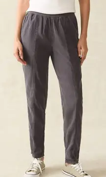 Faherty Arlie Pant - Faded Black women's medium jogger casual lounge gorpcore