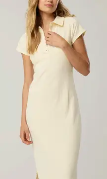 OFFLINE By Aerie Thumbs Up Heavyweight Polo Maxi Dress