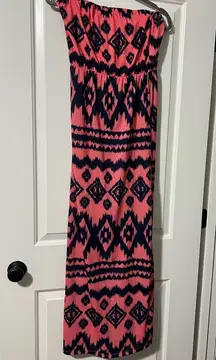 Strapless Maxi Dress