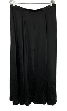 Fame and Partners Black Skirt 16 Elegant Zip Back High Waisted