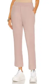 Varley Brymhurst Mauve/Dusty Pink Textured Sweatpants in Sphinx