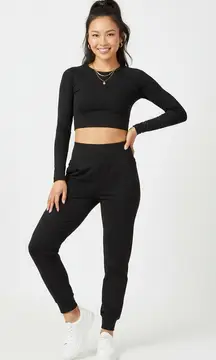 Athleta Cruise Jogger Powervita Black XS Petite High Rise Pocket  Pants Women