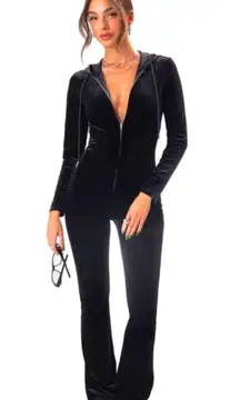 Velvet Jumpsuit
