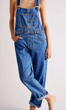 We The Free Ziggy Denim Overalls Free People Jumpsuit Size Small
