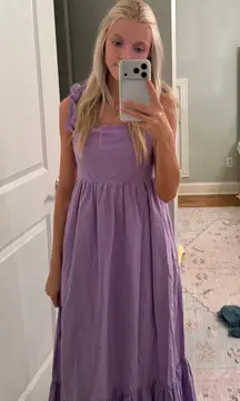 pants store purple maxi dress