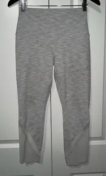 Lululemon Wunder Under Crop II Roll Down Scallop Luxtreme Leggings Size 8