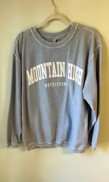 Mountain High Outfitters Blue Sweatshirt 