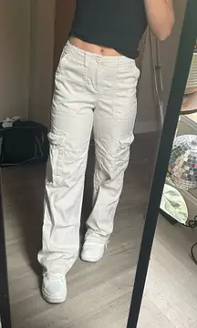 Universal Thread Pants Cargo White