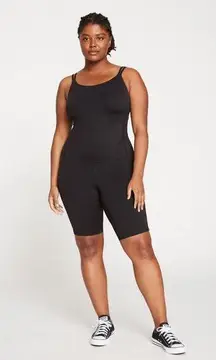 NWT Universal Standard X Game Next-to-Naked Bodyshort - Black - M = 18-20