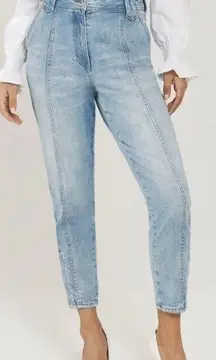 Something Navy Roxie Snap Ankle Jeans Size 4