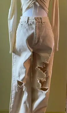 PacSun 90s Boyfriend Distressed Jeans