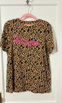 Cheetah  Graphic Tee