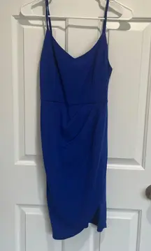 Blue Cocktail Dress